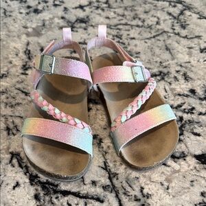 OshKosh B'gosh Glitter Sandals - Rainbow